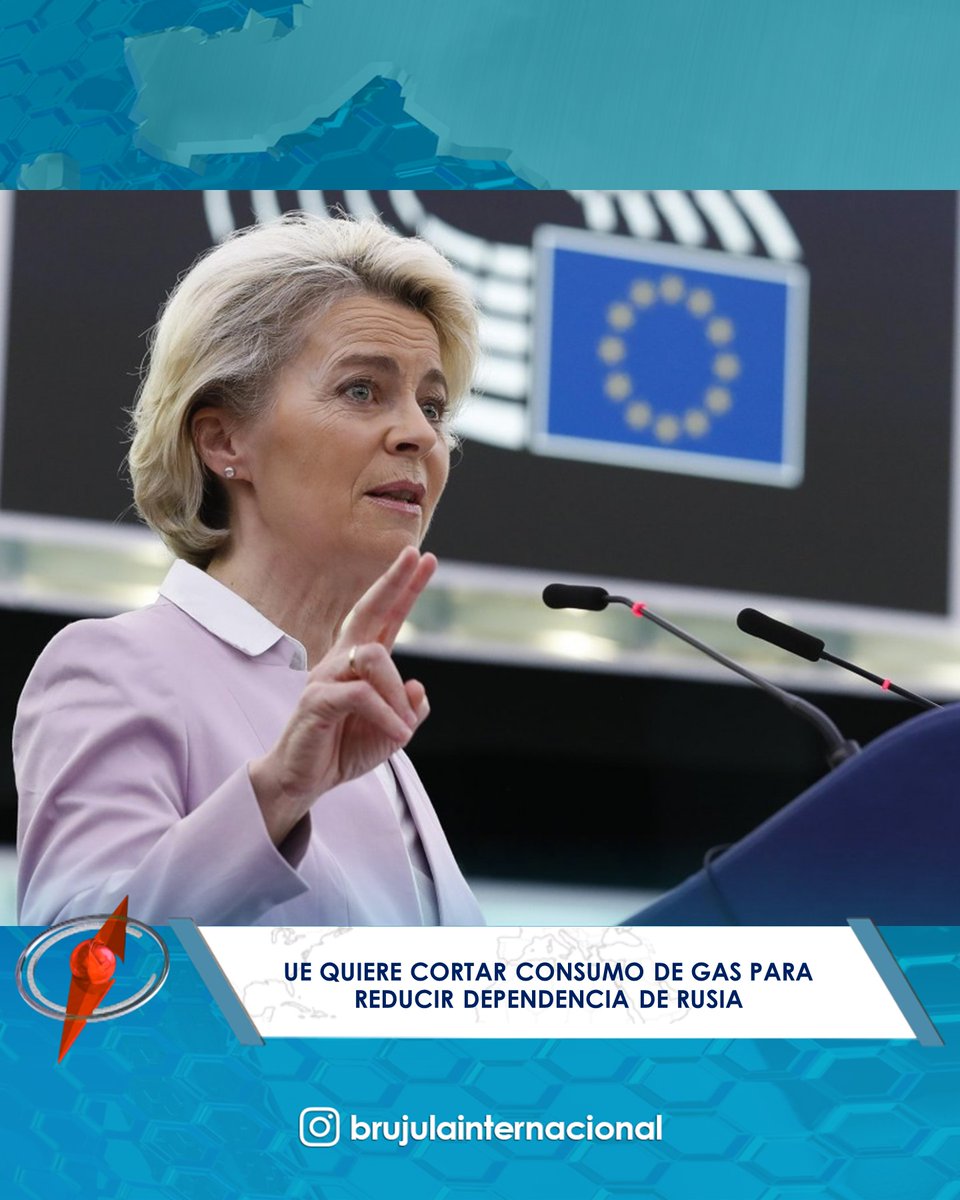 La Comisión Europea propuso un plan para reducir en un 15% el consumo de gas en la UE, con el objetivo de superar la caída del suministro ruso, lo que llevaría a aplazar el cierre de las centrales nucleares e incitar a las empresas a reducir sus necesidades.
-
#UE #Rusia