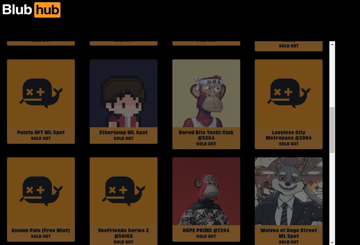 PixelizationM's tweet image. @WastedWhales blubhub of a VeeFriends Series 2 NFT just sold out on their blubhub marketplace! 1 person who bought raffle tickets through the blub they staked will win a @veefriends @garyvee series 2! More nfts will be added onto blubhub! Get that blub! #wastedwhales #blubhub