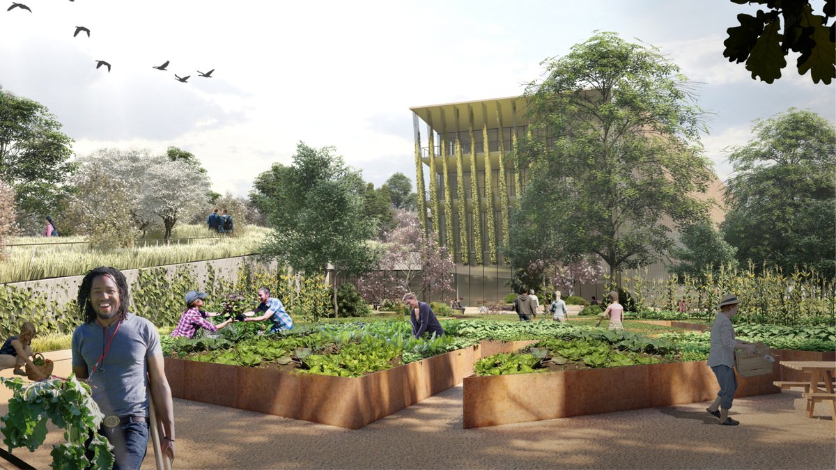 bentonvillecvb's tweet photo. NEW-NEWS❗📰  Click the link ➡️ [ https://t.co/UT1GCfQoip ] to read up on 
OSD's plan to design a “landscape for healing and community” at the Alice L. Walton School of Medicine in #BentonvilleAR 🤩 https://t.co/ITPSHjOMlN
