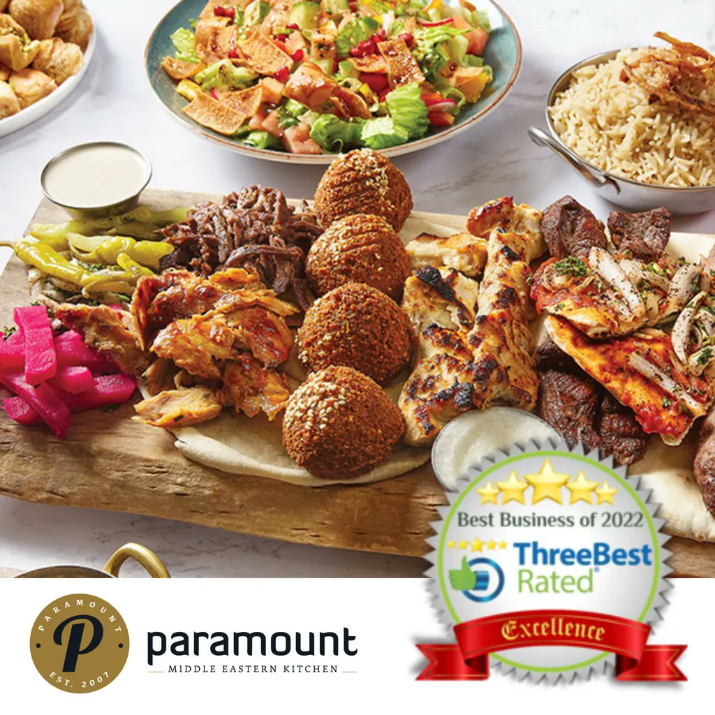 Exciting News #toronto! Our location at 253 Yonge Street has been voted Top 3 Mediterranean Restaurants in Toronto by @threebestrated Thank you to everyone for your support and for loving #ParamountFineFoods! #Falafel #toronto #torontorestaurants #gta #torontoeats