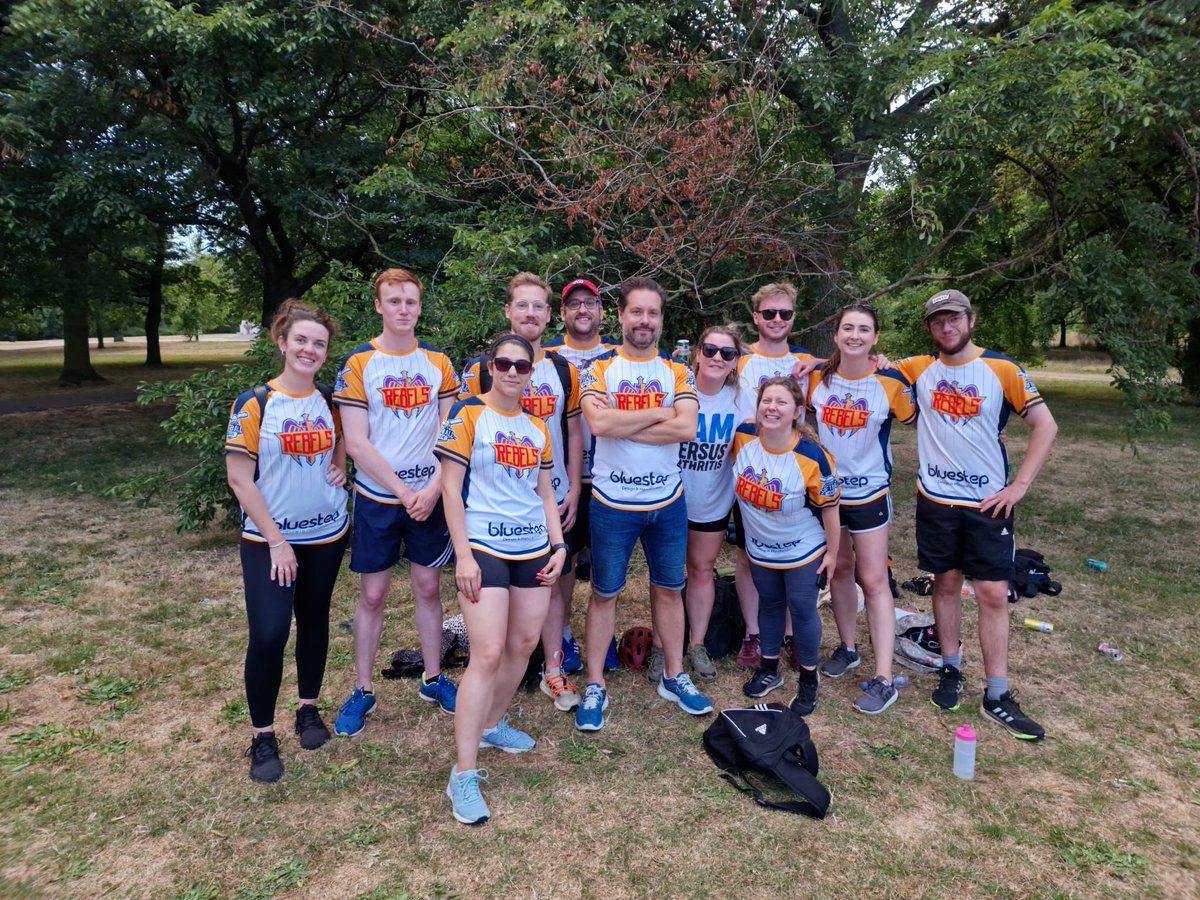 Thank you to RAF Benevolent Fund for the super friendly match tonight, we had a lot of fun as well as claiming a 54-10 win. Rebels into the quarters of the Shield! MVP goes to <a href="/JessicaOlid1/">Jessica Olid</a> for her first two home runs ever! #lcsl <a href="/CharitySoftball/">London Charity Softball League</a>