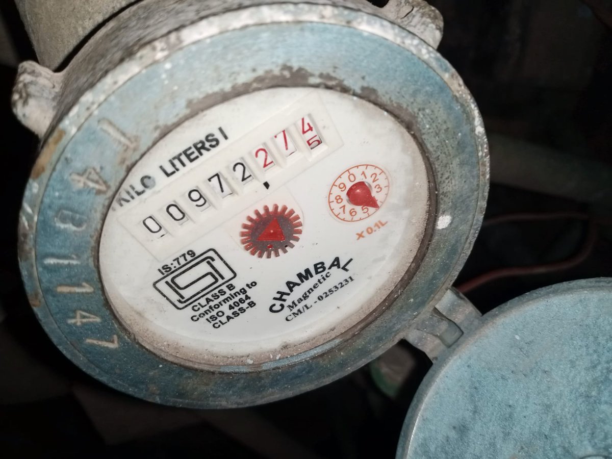 NCSain5's tweet photo. @DelhiJalBoard @Ceo_djb
Maya Saini
RZ 518 2nd Floor, Indra Park ND 45
Mob : 9871822658
KNo. 3430703517
Zone : SW4/Dwarka
Issue : wrong meter reading
For the last few months facing the issue of wrong reading time and again.
Please rectify the bill. https://t.co/n13lYC0Kfx
