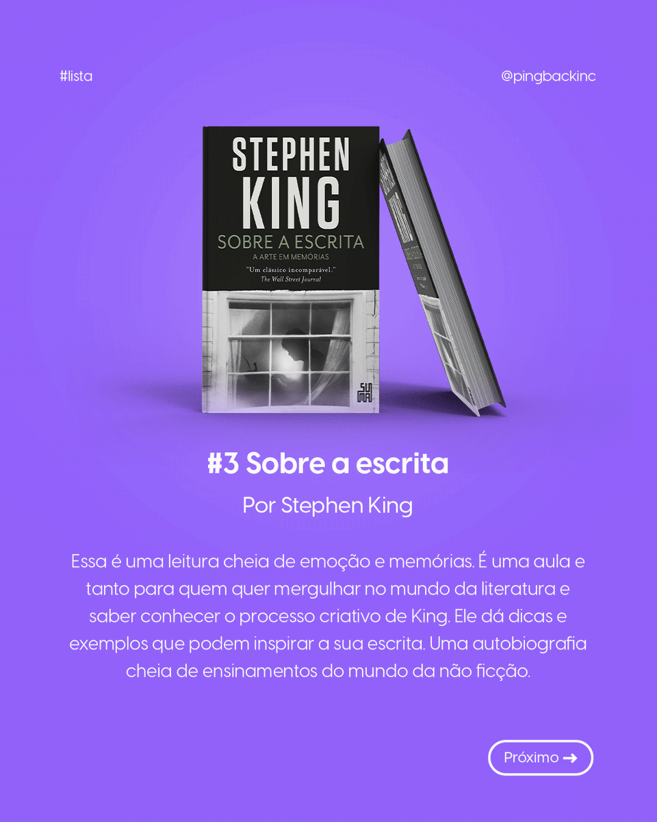 pingbackoficial's tweet photo. Deixe aqui nos comentários outros livros que você indica. #pingback #pingbackinc #escritores #lista #livros https://t.co/lNmdIr2tew