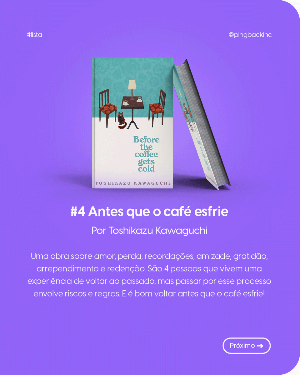 pingbackoficial's tweet photo. Deixe aqui nos comentários outros livros que você indica. #pingback #pingbackinc #escritores #lista #livros https://t.co/lNmdIr2tew