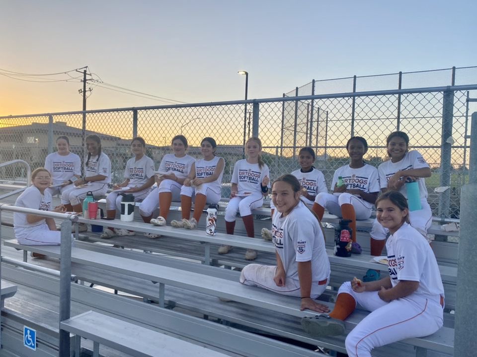 I love my team!! The only 2010 softball team in the Central Valley preparing for Nationals <a href="/PGFnetwork/">PGF</a>!!  Cant wait to hit the dirt with them ❤️ and compete!! <a href="/AY7A_ANO7ANI/">Ayla Anolani Hamocon</a> <a href="/Dirtdogsbyrd/">DirtDogs Byrd</a> #PGF #2010s #Byrdgang