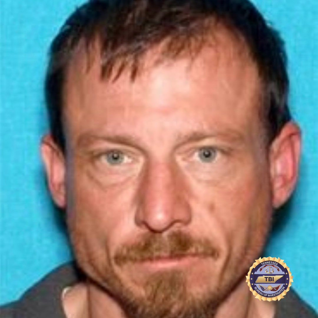 TBInvestigation's tweet image. A fugitive from Morgan County has been added to the TBI #TNMostWanted list. 

Christopher Strater Falls, 41, is wanted by Morgan Co Sheriff’s Office and TBI for Second Degree Murder. Should be considered armed and dangerous.

Call 1-800-TBI-FIND if you know where Falls is.