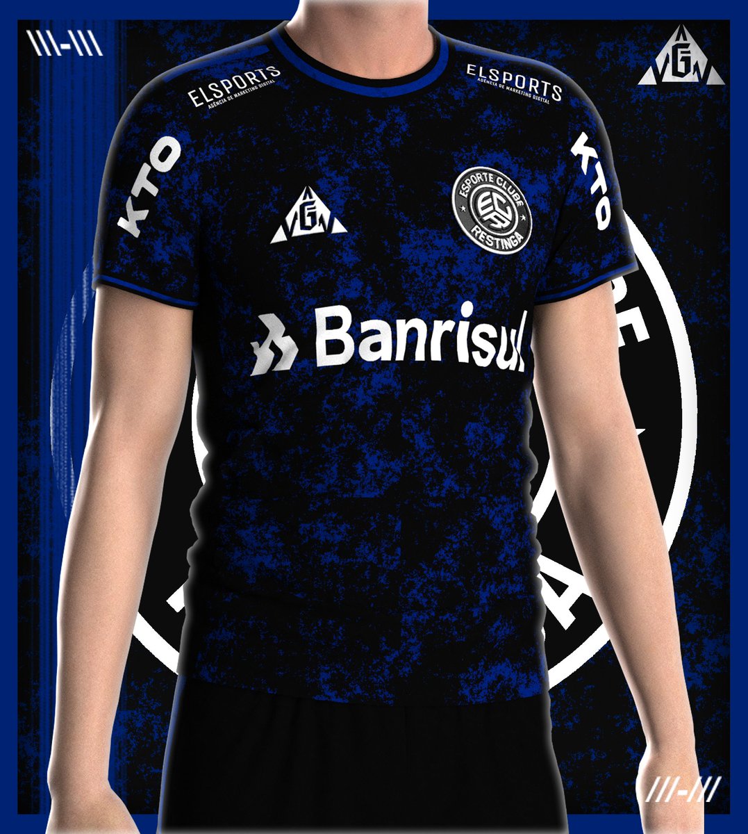 ECRestinga's tweet image. O #ClubeDaTinga anuncia seu novo manto! 🦁🖤💙

Com imensa felicidade, anunciamos nossa camisa 2! Junto á @Gersta_BR.

Trazendo as cores preta e azul escura, trazemos uma camisa bem escura! Para aquele amante de uniforme de cor escura!

#DaRestingaTensONome! #NovoManto!