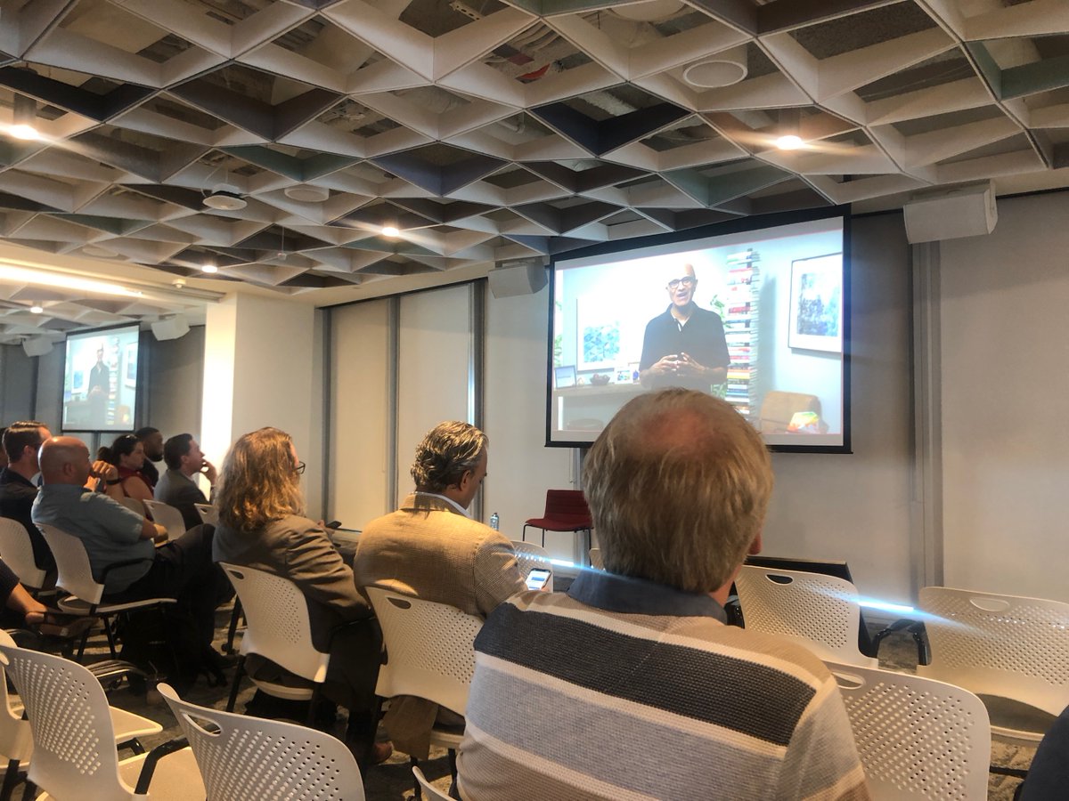 @VNEXT_IQ joining insightful in-person sessions hosted by #Microsoft at the TO downtown HQ.

Thanks @microsoftcanada for an amazing day of conversations and learnings at #MSinpire! Looking forward to another in-person digital experience. 

Ezekiel Calabia and Andrea Castillo