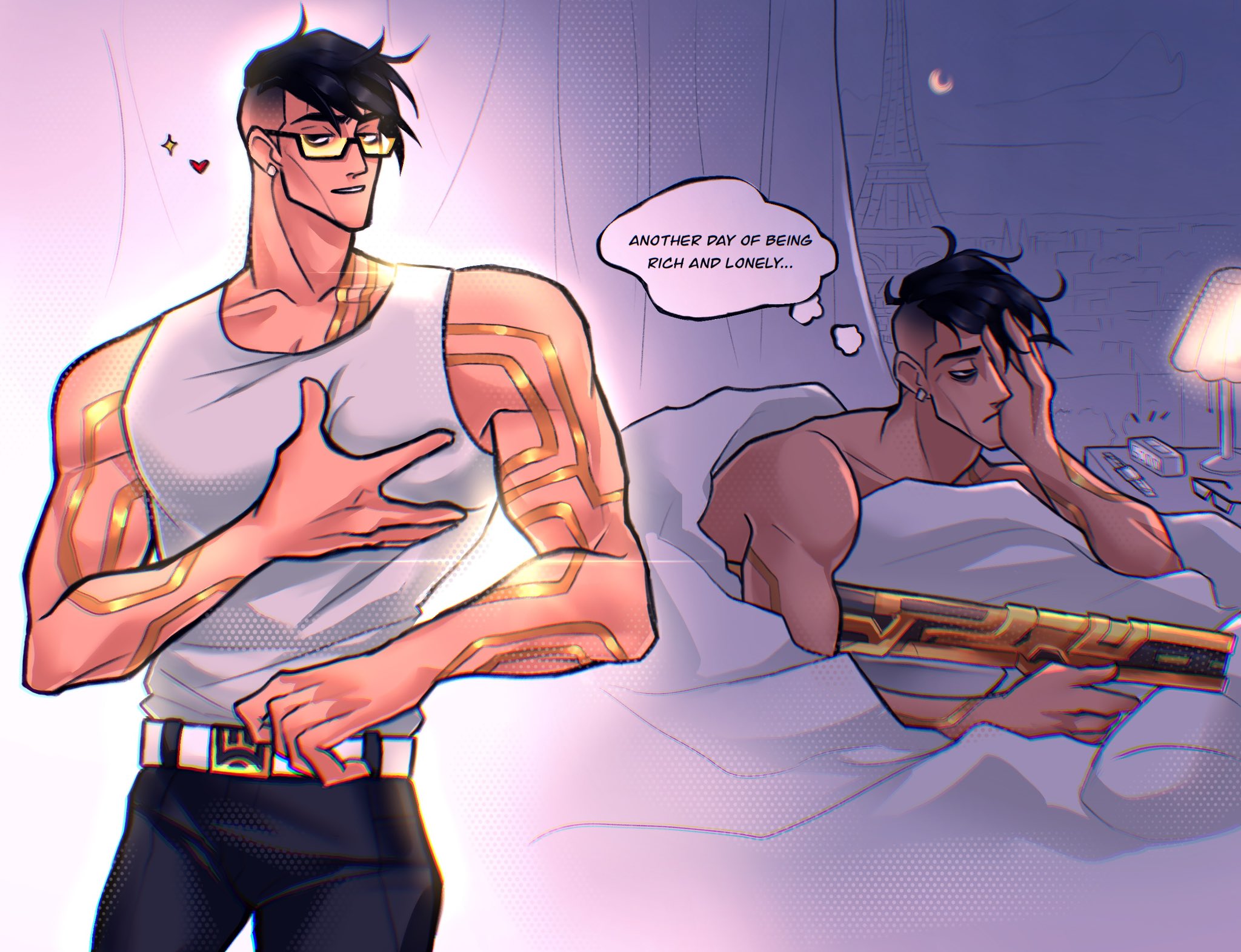 Teko 🌌 on Twitter "Messy hair man 😐 chamber valorant 