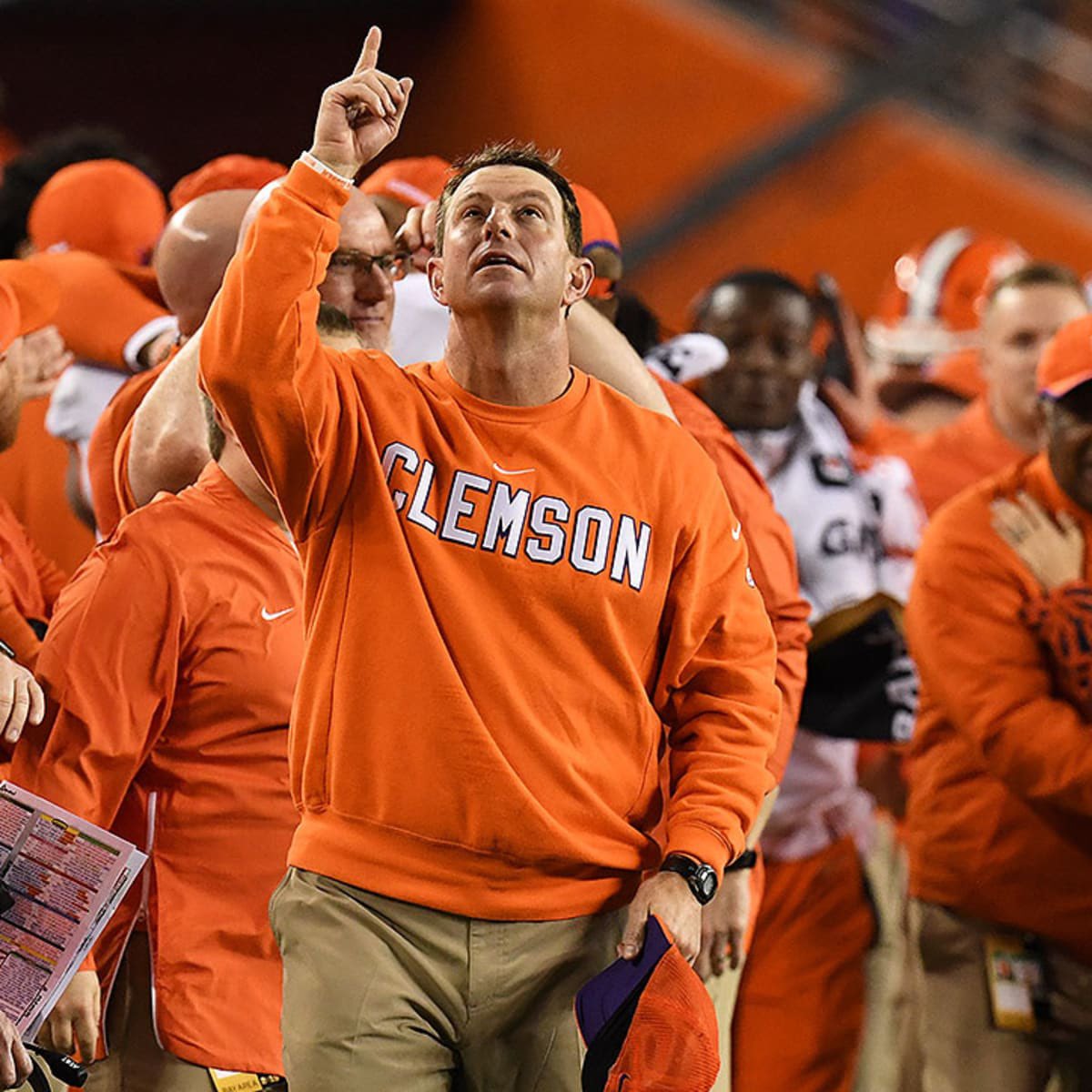 ChipMullensCU's tweet image. “The only NIL I care about is HIS name, HIS image, and HIS likeness” ~Dabo Swinney