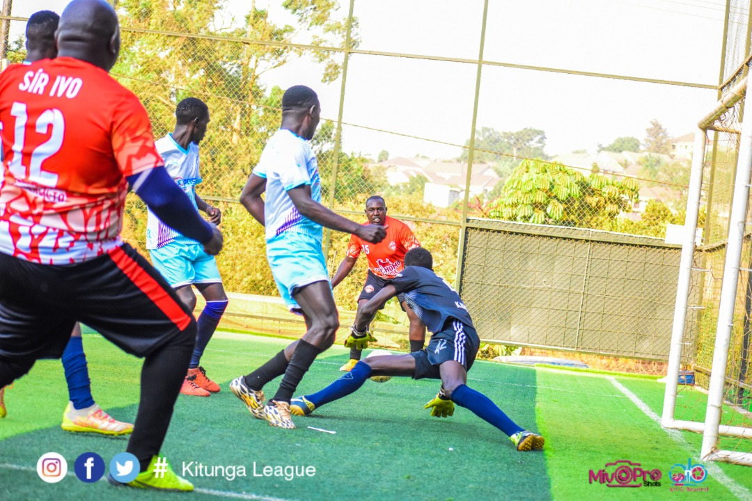OLD IS GOLD Sir Ivo showcasing his skills to the young lads <a href="/KitungaLeague/">Kitunga Cranes League</a>