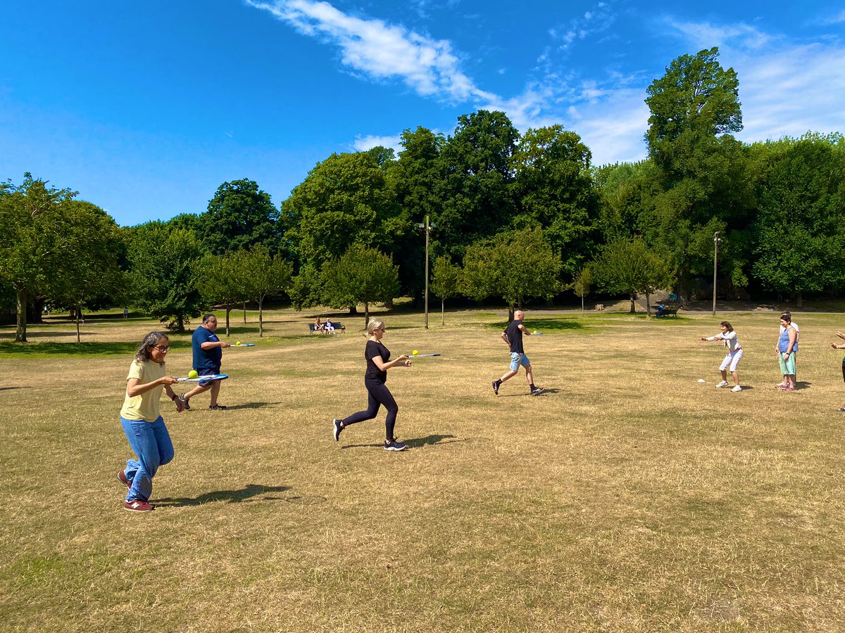 AlmasChannon's tweet photo. West ATS Team Day Completed! We had the best day doing our version of a sports day! Fun, light hearted, yet always competitive which I love about these guys! A well deserved day of laughter and fun for the most dedicated bunch I know! @WestATS_spft @withoutstigma https://t.co/GMGopQq4jk