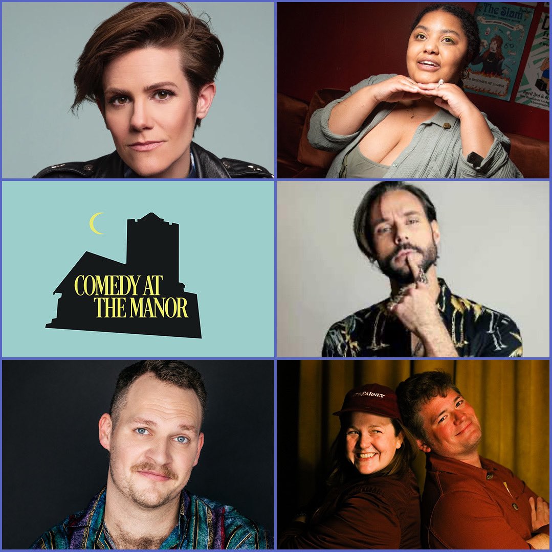 ⭐ THURSDAY (7/21) ⭐ 9pm / 8:30 doors at The York Manor (4908 York Blvd) Let the good time roll as we welcome the hilarious: @cameronesposito @camirinfarmer @jeffleach @mattelgrande @MEATBRICKMOLLY @mowreymowreymow @NotMikeJoyce + more! 🎟: comedyatthemanor.com