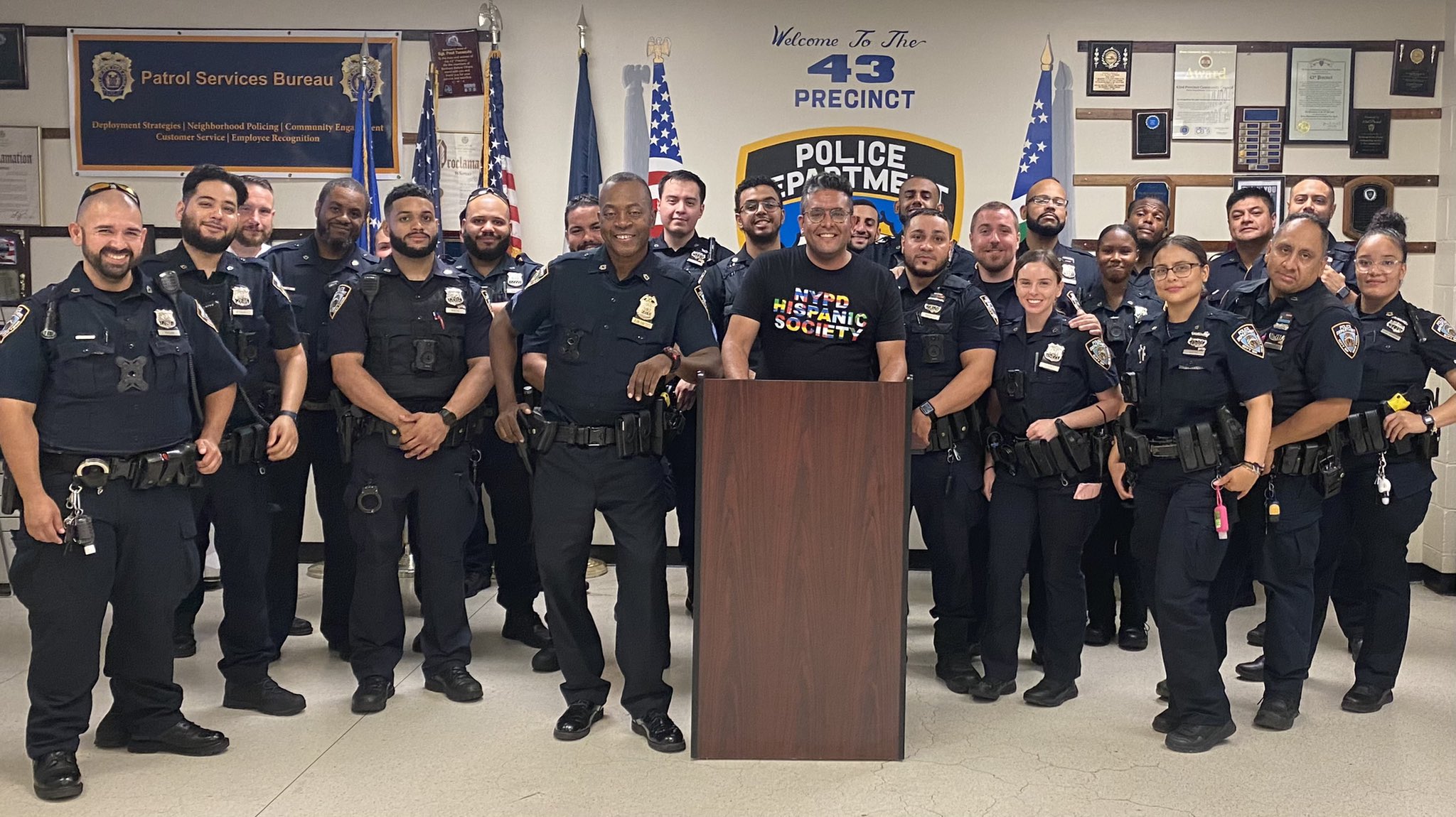 NYPD 43rd Precinct on Twitter "I truly love your 43rd Precinct