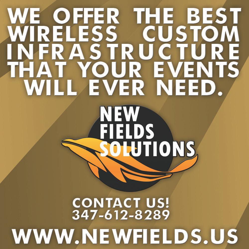 We make it easier for you guests to share their favorites memories with our wireless solutions 📶 🤝

📲 Contact us: (347) 612 8289
🌐 Checkout our website: newfields.us

#wirelessfestival #wirelesssolutions #technology  #tech #instatech #events #newfieldsolutions