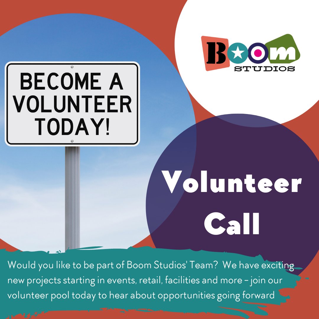 We have exciting opportunities in events &amp; retail coming up in Aug!  We're looking for enthusiastic volunteers to help our staff and resident creatives to deliver them; fill out our form to join the volunteer pool and receive emails about available roles:
forms.gle/scYM1c8dRNkFkH…