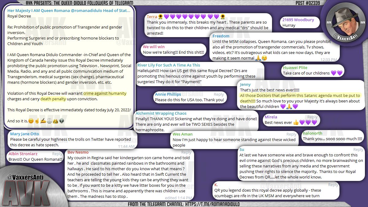 AVK's Wide World of Batshit tweet media