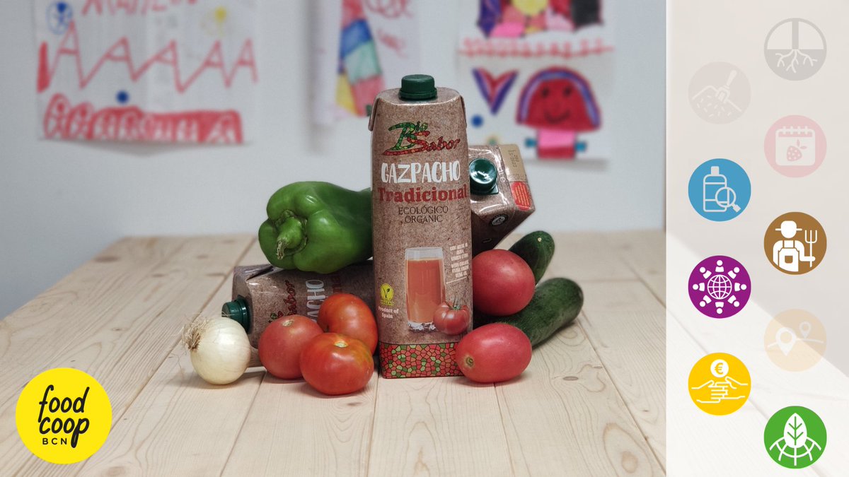 Portem notícies fresques que segur que t'alegraran al paladar😋 
 
Tenim un gaspatxo de <a href="/biosabor_agro/">BioSabor</a>  per llepar-se'n els dits😍 
 
📌I a més és ecològic i produït a prop del Parc Natural del Cabo de Gata amb màxima cura amb l'entorn 
 
La pena és que potser et quedaràs sense🏃