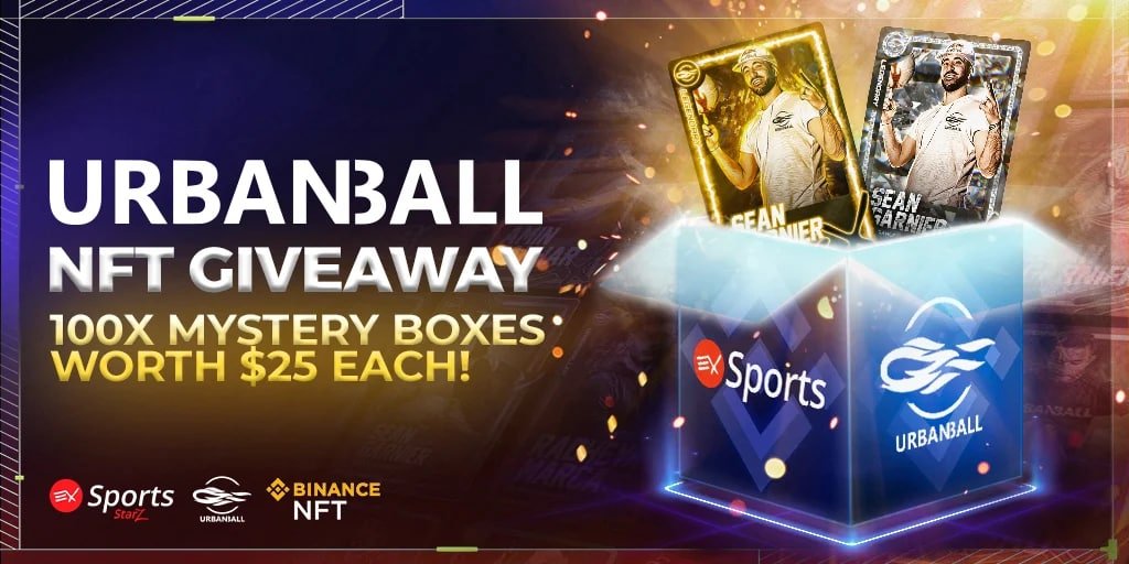 🔥Urbanball x EX Sports 🚀Join link : wn.nr/dD7cHn 🎁Reward : 100 NFT 🏆Winner : 100 💳Wallet : Binance ID 🚨Last Day : 19 August TG: t.me/whitelistairdr… #Urbanball #EXSports #BinanceNFTs #airdrop #giveaway #bitcoin #cryptocurrency #crypto #nft