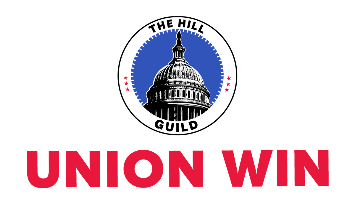 With a 45-18 vote, employees of <a href="/thehill/">The Hill</a>  have successfully won their union election! <a href="/CWAUnion/">CWA</a> <a href="/newsguild/">The NewsGuild-CWA</a>