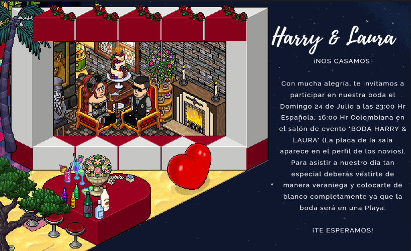 HarryVercelli's tweet photo. Hola Comunidad Mafiosa. Como bien saben que esto es un Rol importante para nosotros, dentro de este hemos hecho muchas cosas. Pero nunca hice lo que haré el Domingo 24. Por fin me casaré en el juego con @lauralove2021 y, para hacerlo a lo grande. Decidí invitar a TODO EL MUNDO. https://t.co/cJBDSWL6PZ
