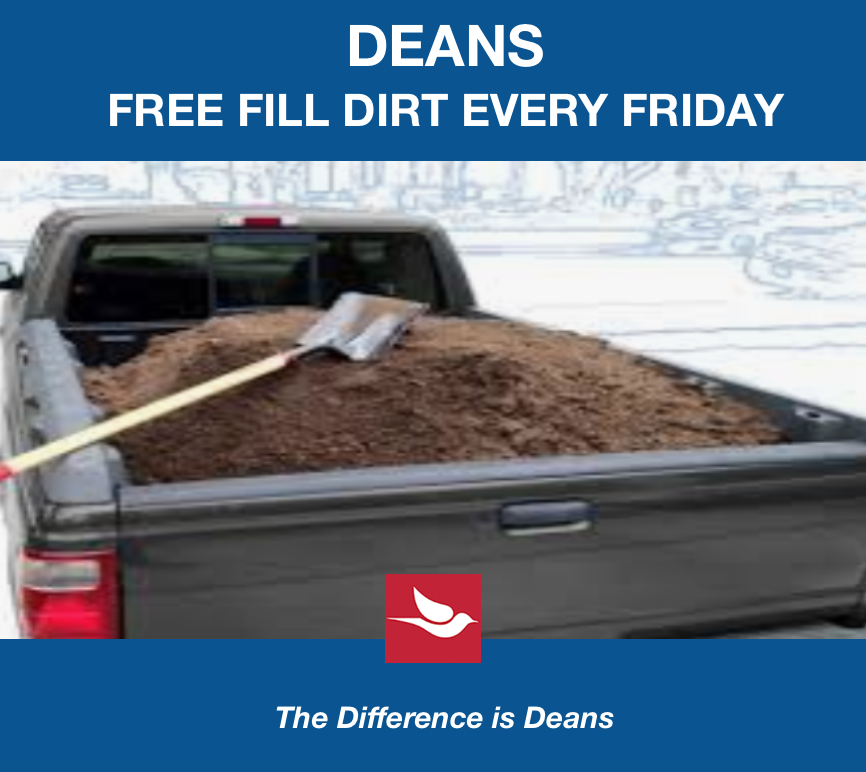 DeanInnovations's tweet photo. GOT A HOLE THAT NEEDS FILLIN”?
We offer FREE FILL DIRT every Friday. Bring in your truck &amp; or trailer and we’ll load you up.  Come as many times as you like.  
If you need it delivered, we can do that too.
Just give us a call at 503 281-1637
6400 SE 101st. Ave, Portland, OR 97266 https://t.co/5DEdgOAafd