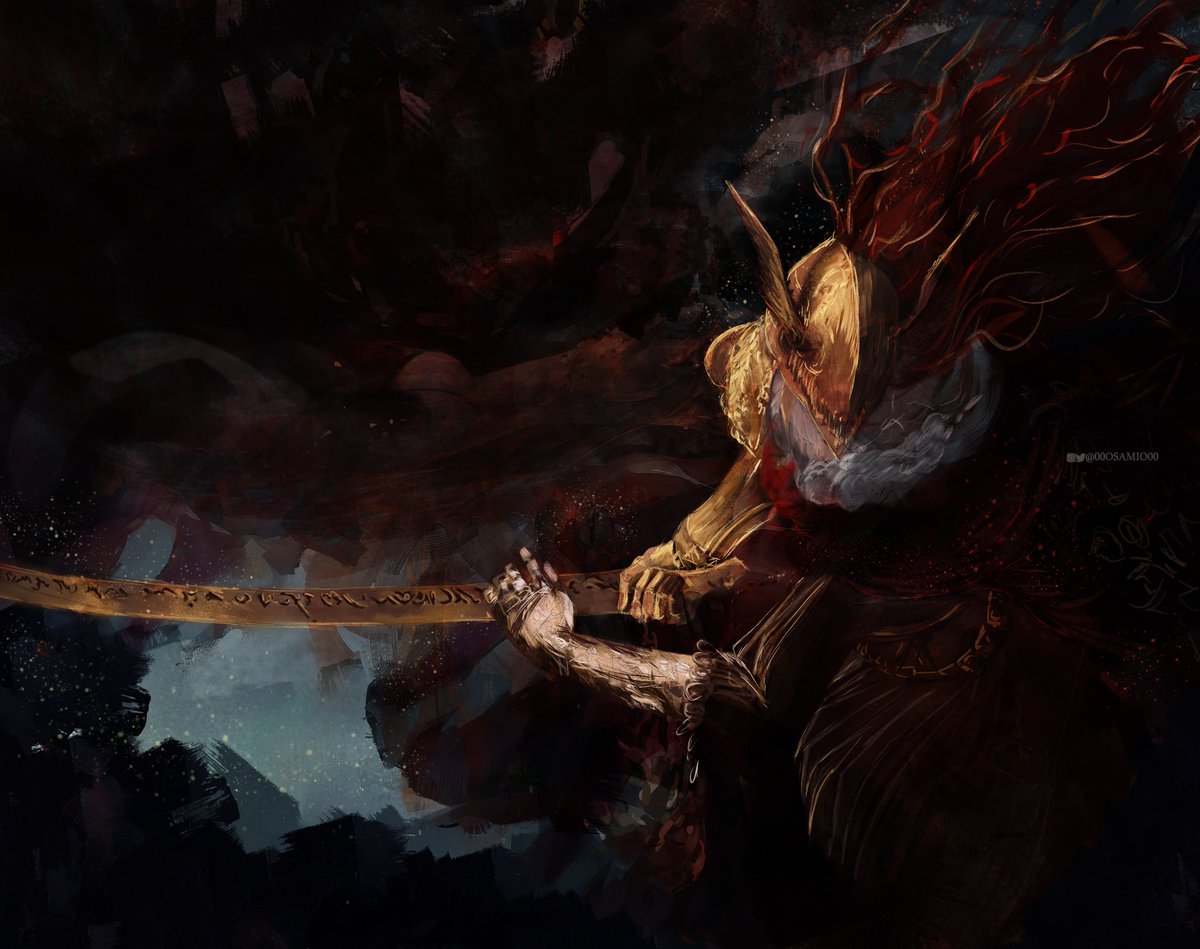00oSamio00's tweet photo. Malenia , Blade of Miquella. 

#ELDENRING #EldenRingart https://t.co/eZAkGBkx8D