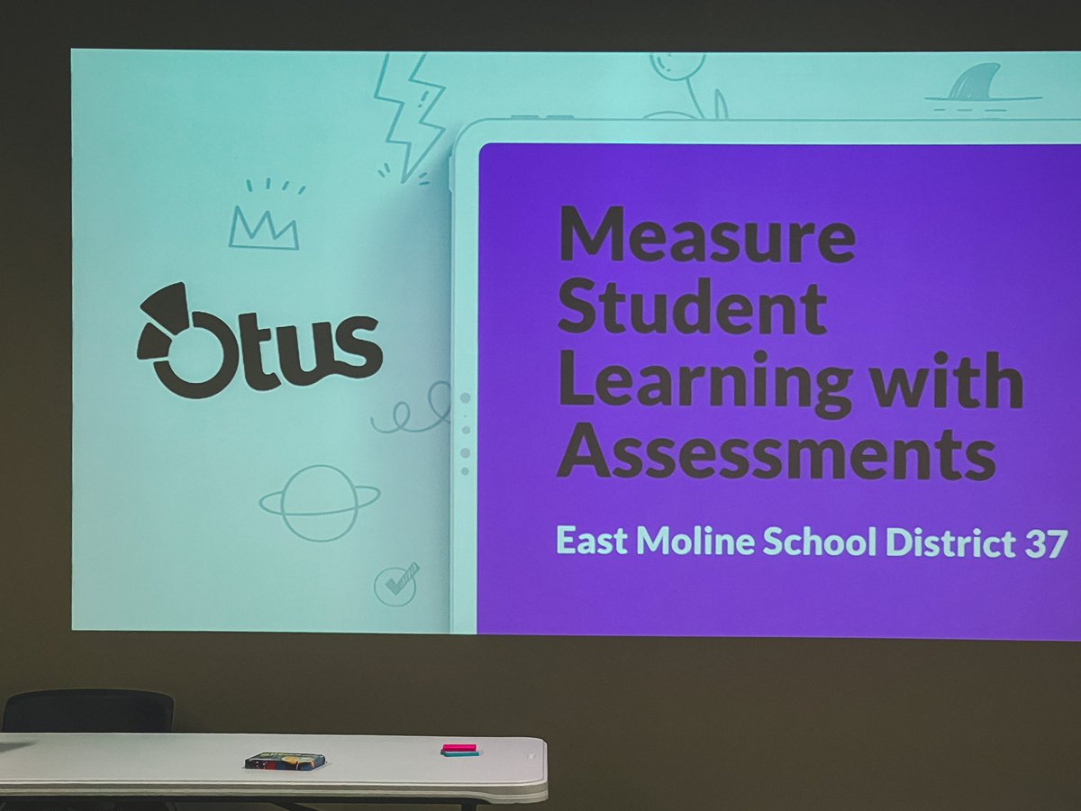 ZachFodor's tweet photo. We had a great day #learningtogether as we developed @OtusK12 assessments to measure student learning at @EMSD37! https://t.co/G0WRuePwNI