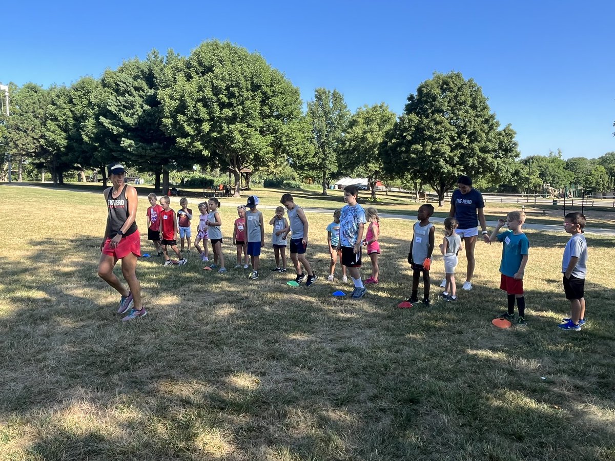 TrackDavidson's tweet photo. Herd Running Summer Camp #2 is in full swing! Check out the @herdrunning Instagram for videos and highlights! 
And visit https://t.co/zBAfnoIma4 for more info. Fall registration is coming soon! https://t.co/cONrdBKbpl