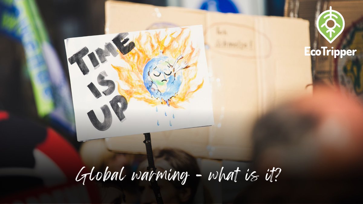 GetEcoTripper's tweet image. To put it simply, it is the increase of Earth's average surface temperature due to greenhouse gases that collect in the atmosphere like a thickening blanket, trapping the sun's heat and causing the planet to warm up.

#GlobalWarming #SaveThePlanet #Environment