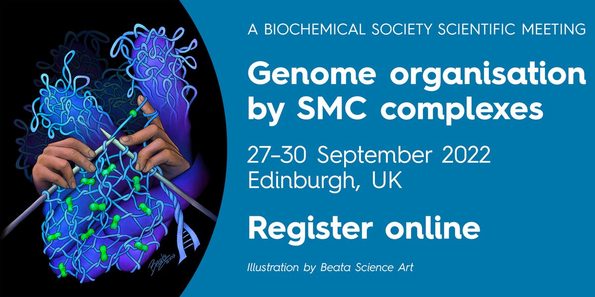 Time is running out to submit an abstract to the SMC proteins meeting #BiochemEvent