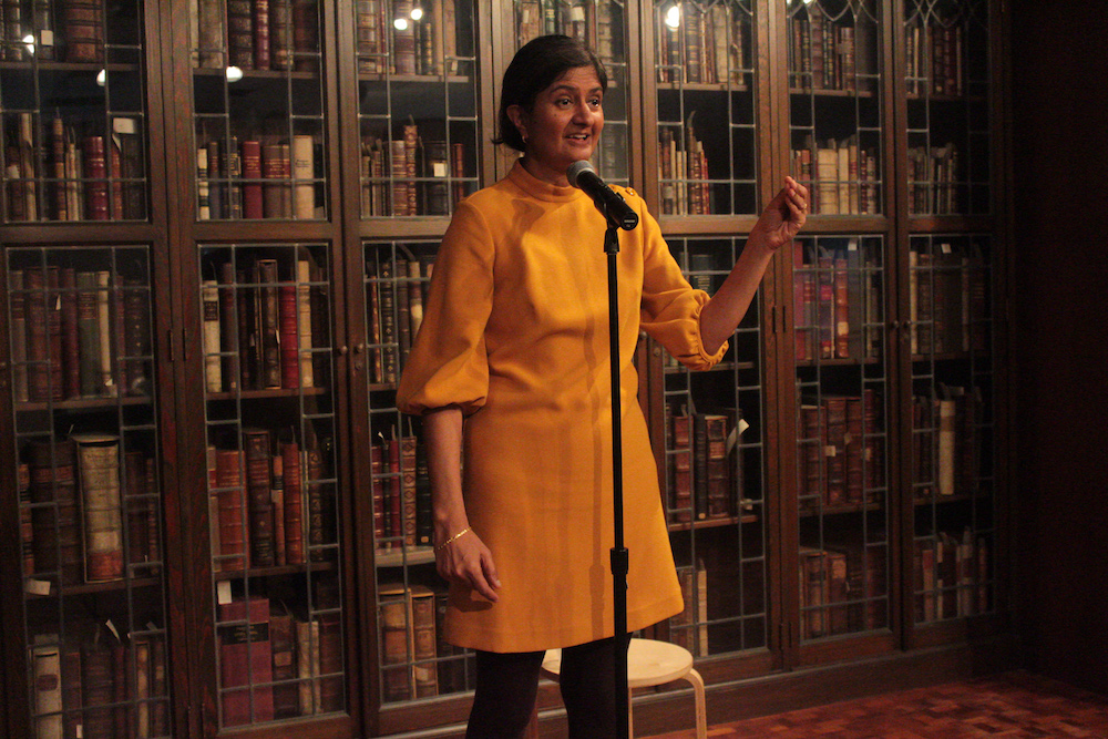 Faculty member <a href="/NimishaLadva/">NimishaLadva</a> is also a celebrated playwright and storyteller who has a story on the latest episode of <a href="/TheMoth/">The Moth</a> Radio Hour, "In Control, Or Not." Catch it on your local public radio station or listen here: hav.to/amn