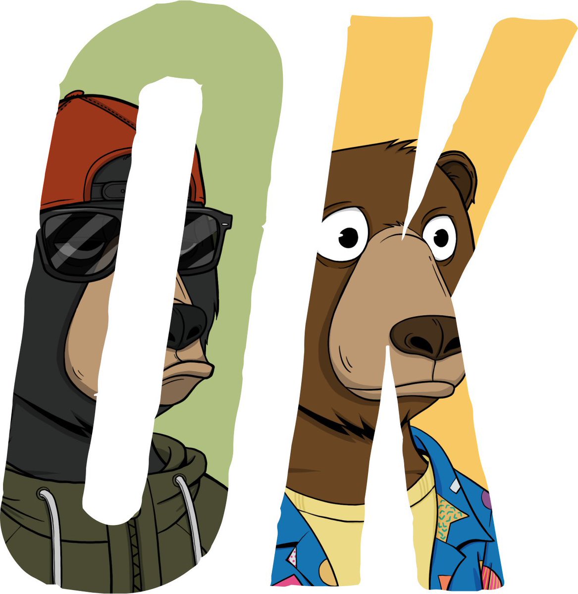 Okay Bears NFT giveaway 🐻‍❄️

Floor price is 85 $SOL 🎁

Follow &amp; RT to participate • 48 hrs ⏰