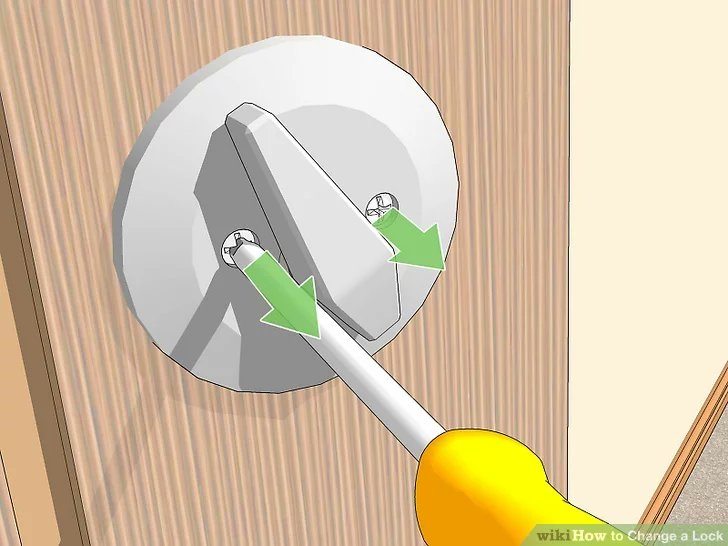Take these steps if needing to change a lock. #howto #doityourself  cpix.me/a/148672788