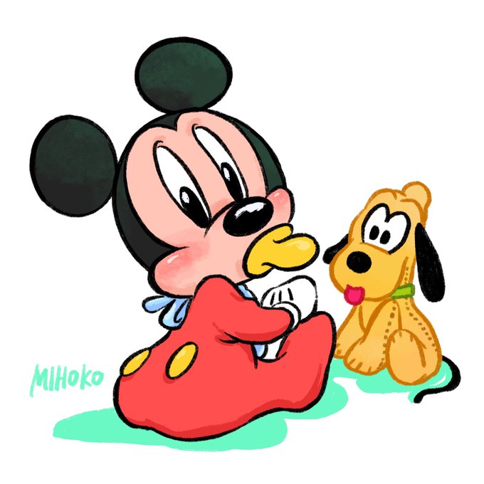 ミニーマウスのtwitterイラスト検索結果