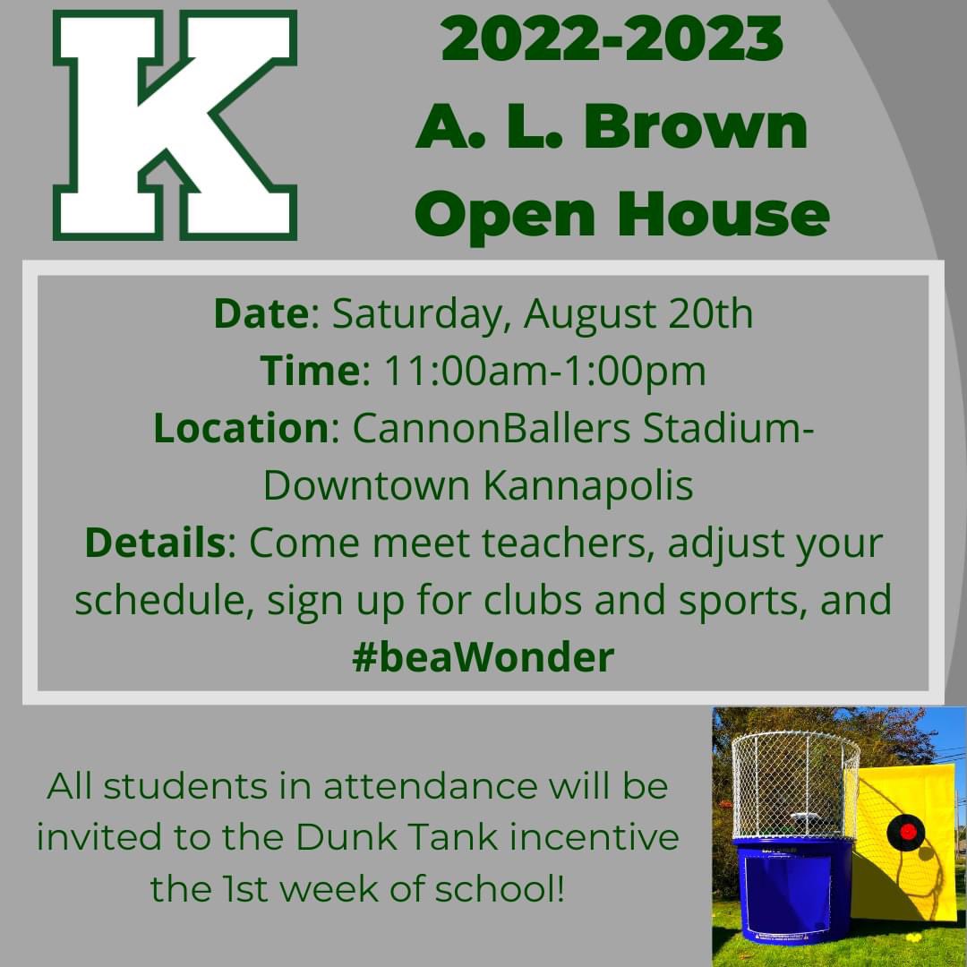 A.L. Brown High School tweet media