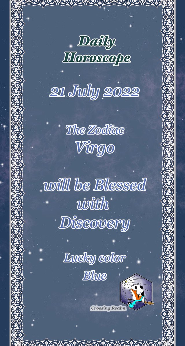 crossing_realms's tweet photo. Daily horoscope
#Virgo #horoscope https://t.co/FgEc726ePf