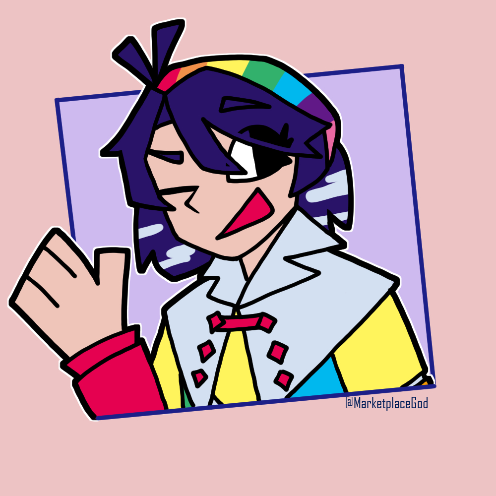 MarketplaceGod's tweet image. =Welcome marketeer to the Lunar Rainbow Marketplace!=

🌈SFW Only! (Mun is 17)
🌈Got a few years worth of RP experience.
🌈Crack, serious, I'm down for that! I'll try to match detail. (I do mostly lit though)
🌈Canon/Headcanon with a canon focus

(Art cred: Me!)
#TouhouRP #THRP