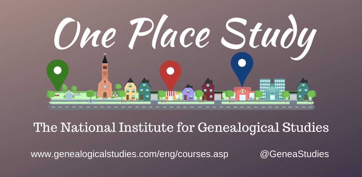 GenealogyWise's tweet photo. Organize a One Place Study. This National Institute for Genealogical Studies course assists Research in specific Locations. Course begins Aug 1st. Register today! #OnePlaceStudy #PlaceofOrigin #Homestead #genealogy #familyhistory @GeneaStudies
Description: https://t.co/ka0SBWvupw https://t.co/detdLJ4kjJ