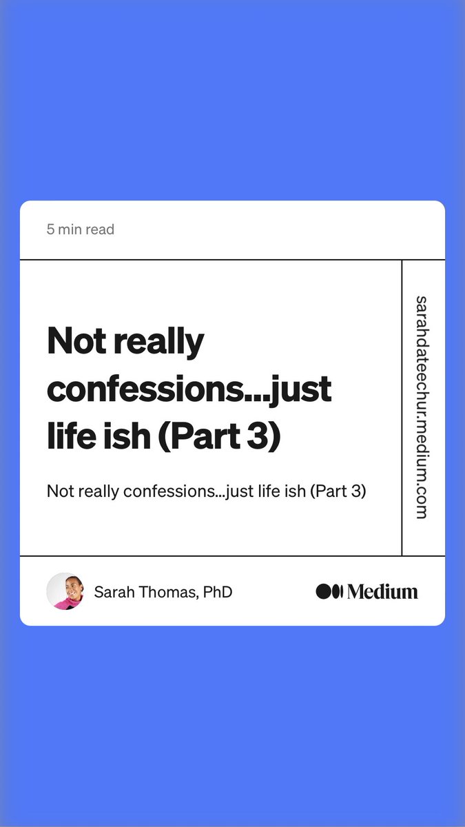 Sarah Thomas, PhD tweet media