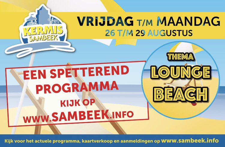 LWoldenberg's tweet photo. #loungebeachparty #sambeek #kermis @gemeente_LvC @landvancuijk #zomer #augustus https://t.co/bTgbubgDQd