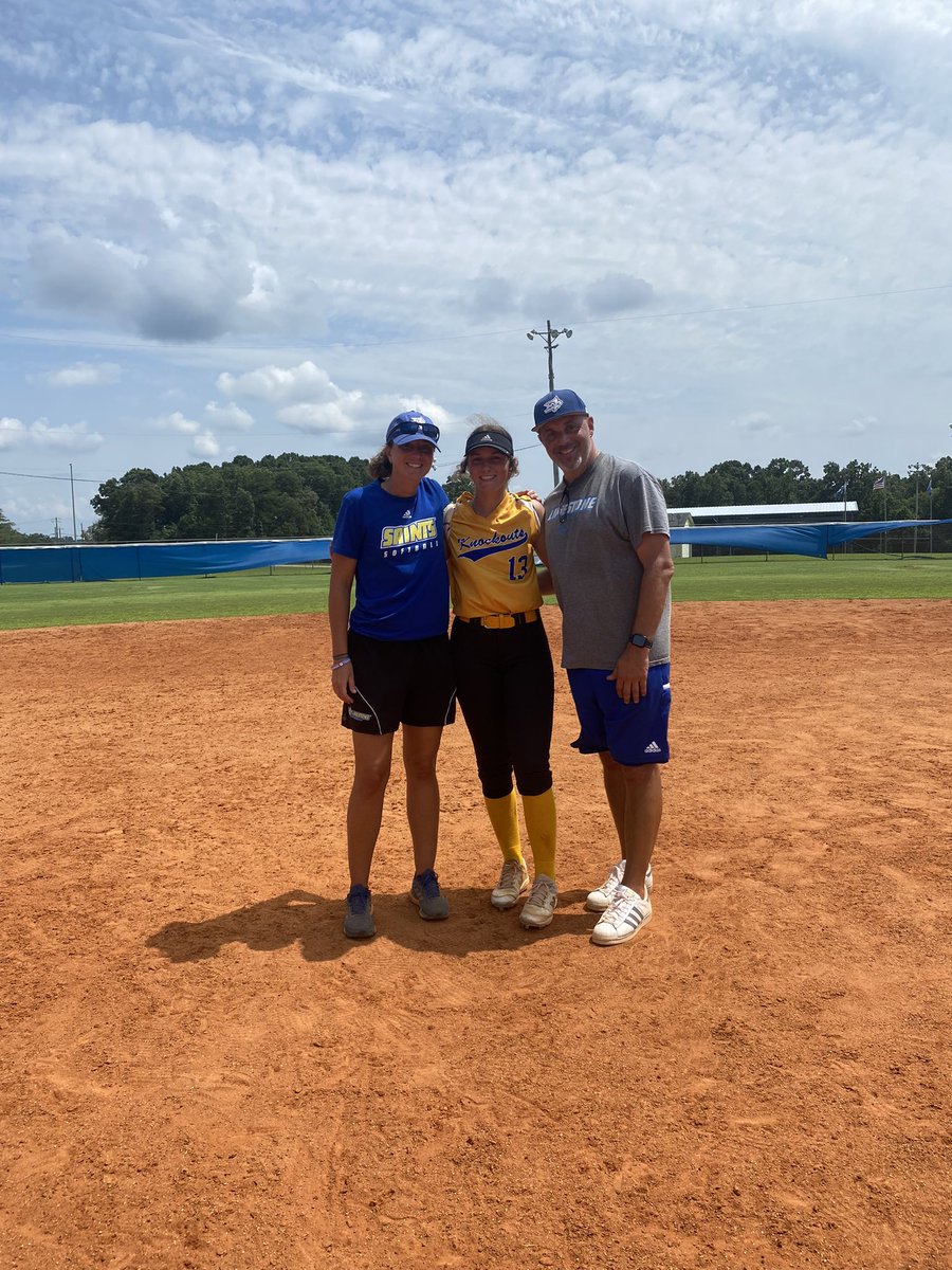 Had a great time today at limestone university camp as well as a great look at campus. Thank you Coach Deitz and Coach Yates, look forward to seeing you soon! <a href="/LimestoneSball/">Limestone Softball</a> <a href="/CoachAYates/">Amy Yates</a> <a href="/CoachJDeitz/">Jason Deitz</a>