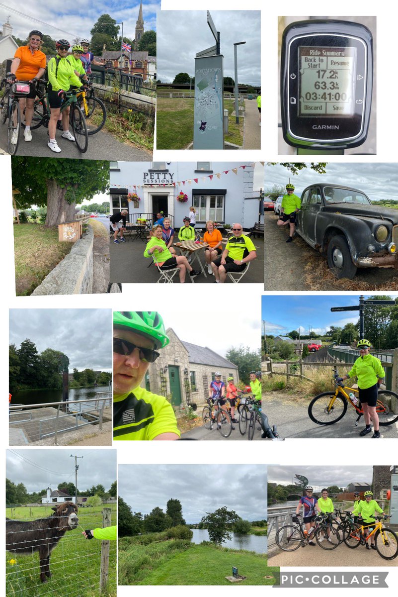 MsGilmore7's tweet photo. A really enjoyable and welcoming cycle up North today taking in the #Newry to #Portadown canal towpath. Can’t beat @VisitUlsterCnty traybakes😋@nmdcouncil - over 60k 🚴‍♀️🚴‍♀️#cycling https://t.co/R58o38cIQG