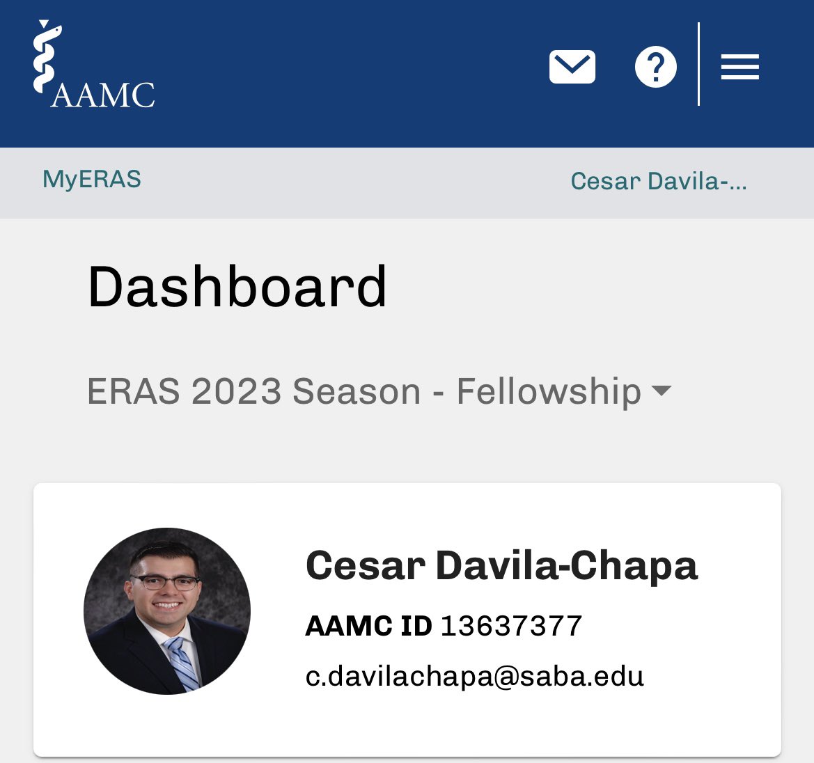 ERAS fellowship app submitted this AM! Grateful to all who helped me get to this point in my career. Hopeful to become a #pulmcrit fellow! #PCCM #Pulmccm #meded #MedTwitter #FellowshipMatch2023