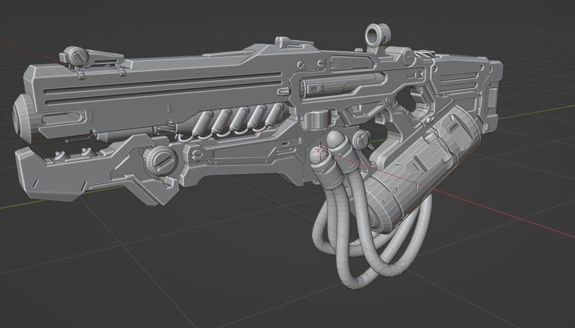 _jriddlec's tweet image. finished the gun a few days go
