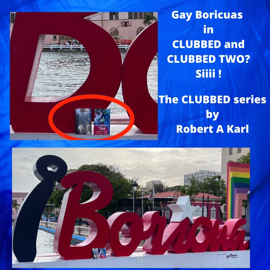 rkarl's tweet photo. Gay Boricuas and more diverse characters. The #CLUBBED series by Robert A Karl. #Boricua #PuertoRico #Philadelphia #book #BookTwitter #BookBoost #readers #read #readingcommunity #gay #LGBTQ #LGBT #AuthorsOfTwitter https://t.co/SluXZtA0hD