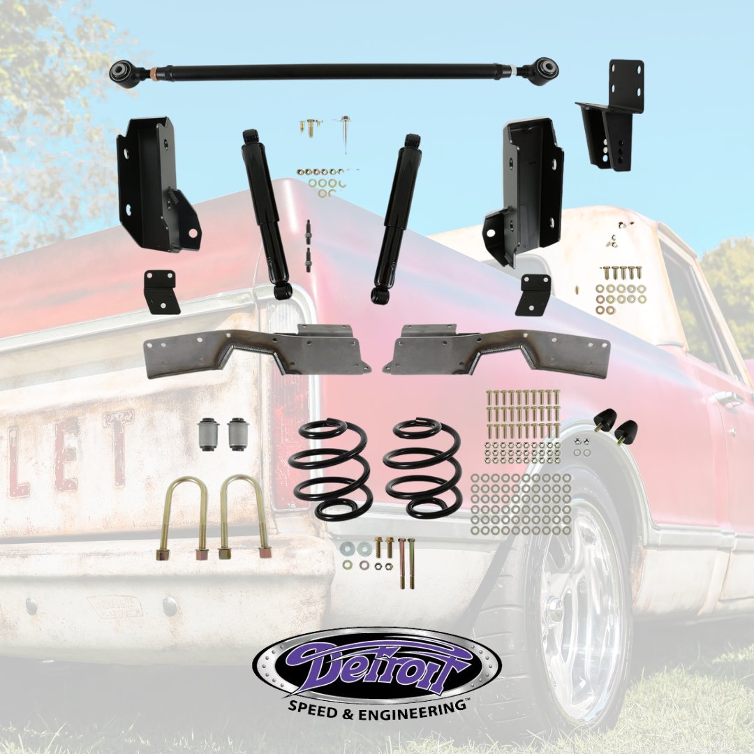 New product: Detroit Speed Rear Speed Kit 1 for 1967-1972 GM C10 Trucks

Your price: $1,529.95

Shop now: holley-social.com/DSE67-72C10Rea…

#DetroitSpeed #DetroitSpeedEquipped #Suspension