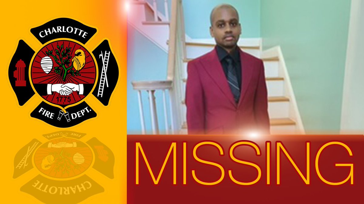 CharlotteFD's tweet photo. MISSING PERSON: Have you seen D'Vante Ponder. 30 year old, slim build, bald. 6'3" but walks hunched over. Possibly wearing turquoise color shirt, burgundy shorts. Autistic and non-verbal. Providence Country Club Golf Course area. Call 9-1-1 if you his location. https://t.co/o2NEgsB5eZ