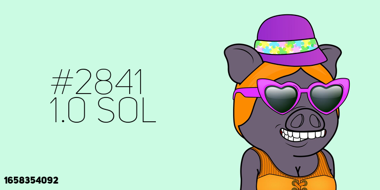 🐷 Piggy Girl #2841 SOLD for 1.0 S◎L

→ alpha.art/collection/pig…

📝 explorer.solana.com/tx/Ew3Ah7sD9Rx…