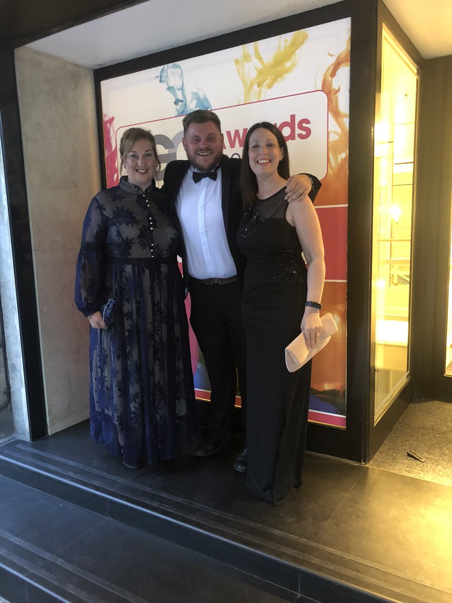Our very own Joe Morley receiving highly commended in the outstanding individual contribution award at the #LGCAwards #adultsocialcare #teamhull <a href="/Hullccnews/">Hull City Council</a> @ConnecttoHull ….so proud of you Joe! 🎉